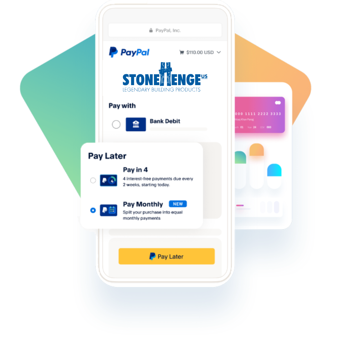 Phone image showing checkout online for a shopping cart